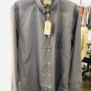 Civil Society Polka Dot Button Up